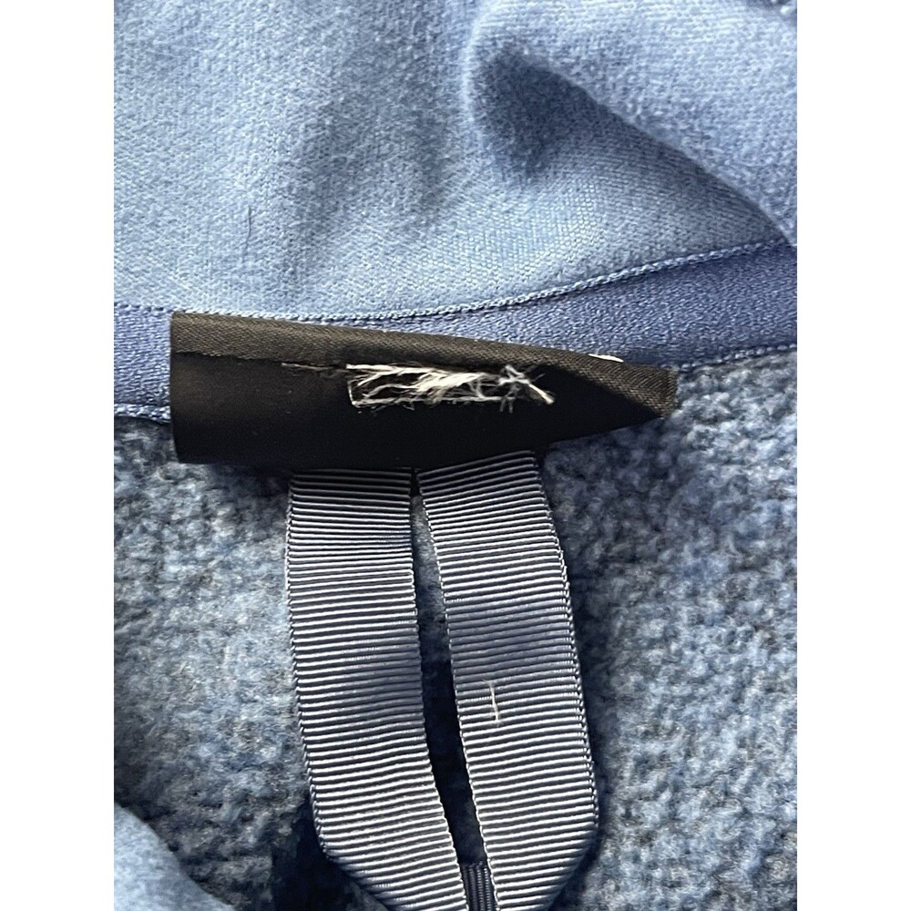 Patagonia Women's Large Better Sweater 1/4 Zip Barnacle Blue Pullover Fleece - Picture 9 of 9